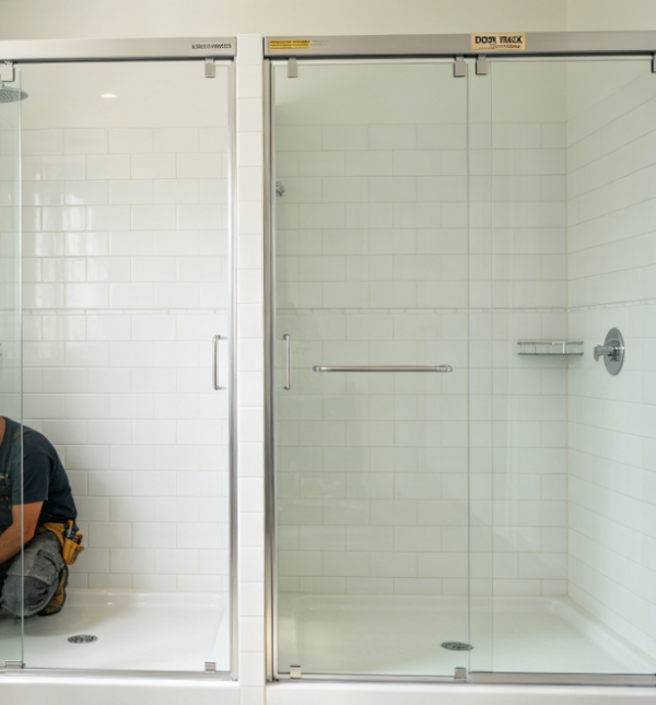 On-Site Installation Service For Square Shower Enclosures