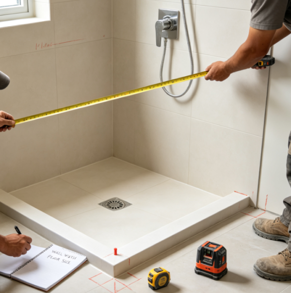 Shower Enclosure Installation With On-Site Measurement Service